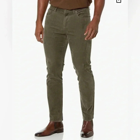 Men’s green corduroy pants limited edition size 32x34 - Picture 1 of 5